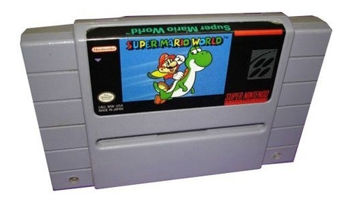 Imagem 1 de 3 de Fita Super Nintendo Super Mario World Usa