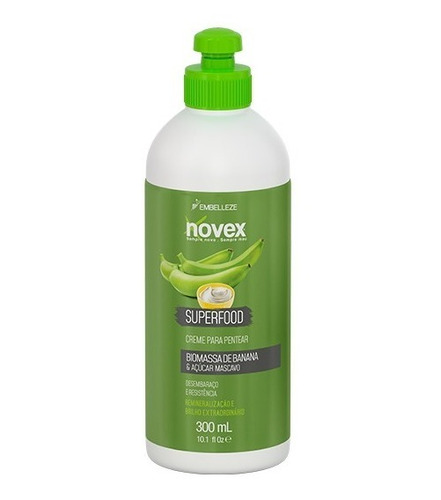 Crema De Peinar Biomasa Y Banana Novex 300ml Nutrición 