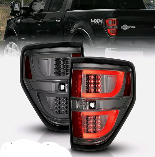 Guias 09-14 Ford F150 Xl/stx/xlt/fx2/fx4/lariat/king Smoke 