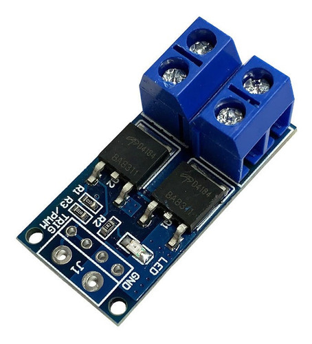 Módulo Driver Pwm 5v A 36v 15a 400w Gerador Pwm
