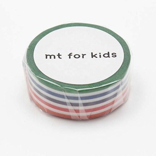 Cinta Mt Washi Para Niños Frontera Colorida (mt01kid003)