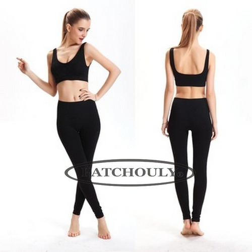 Imagen 3 de 7 de Calza Leggin Chupin Algodón / Lycra Tiro Medio Mujer 1/2/3/4