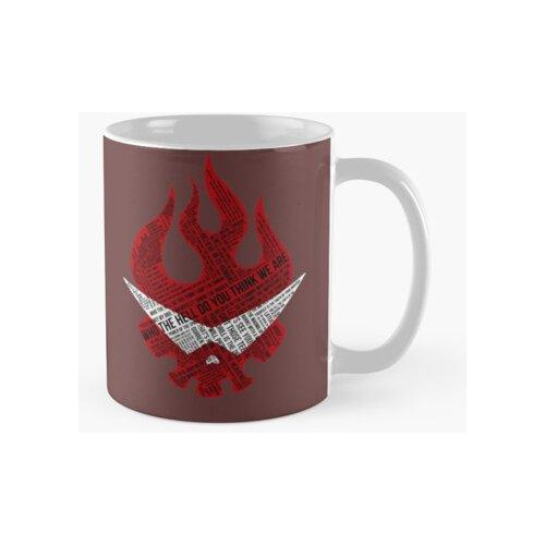 Taza Tipografía Gurren Lagann Calidad Premium