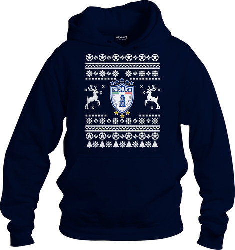 Hoodie Ugly Sweter Club Fc Pachuca   M1- Niño- Adulto