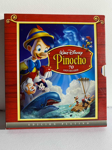 Disney Pinocho Dvd Edición Platino