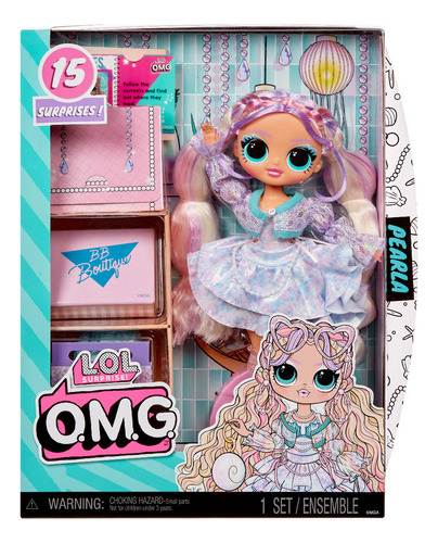 Lol Surprise Omg Pearla Fashion Doll 15 surpresas