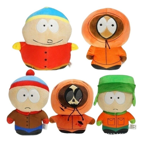 5peice,south Park Cartman Kenny Kyle Stan Muñeco Peluche