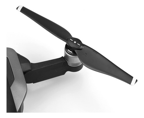 Imagen 5 de 10 de 4 Piezas De Hélices Negro Para Dji Mavic Air Dron Accesorios