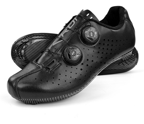 Zapato Ciclismo Ruta Ekoi R4 Evo Negro