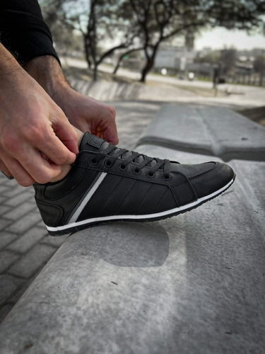 Zapatillas De Cuero Hombre Urbanas Casual Libertarios