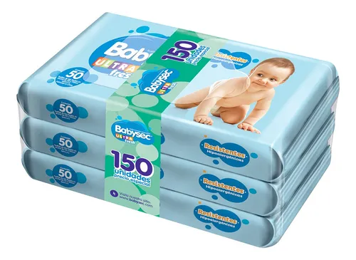 comprar Toallas Húmedas Babysec Ultra 150 Unid.