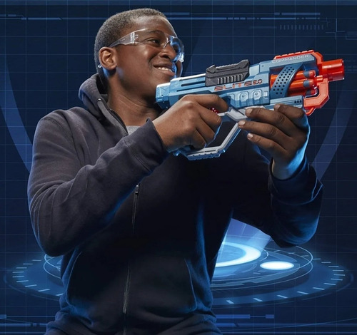 Pistola Nerf Elite 2.0 Commander 12 Dardos Hasbro