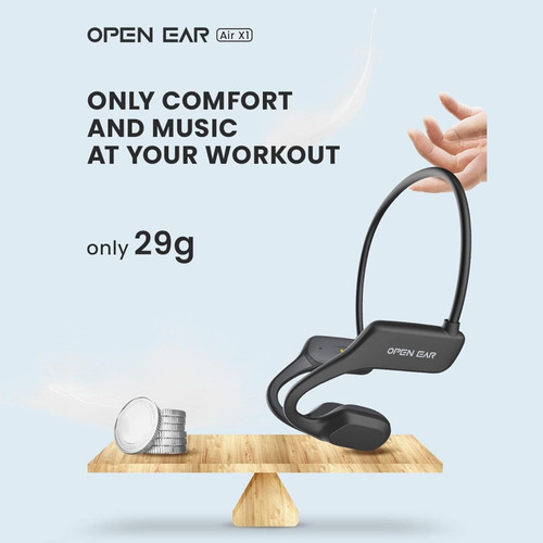 --auriculares Deportivos Abiertos Para Conducción Ósea, Inalámbricos, Bluetooth, Para Ciclismo, Con Micrófono, Impermeab