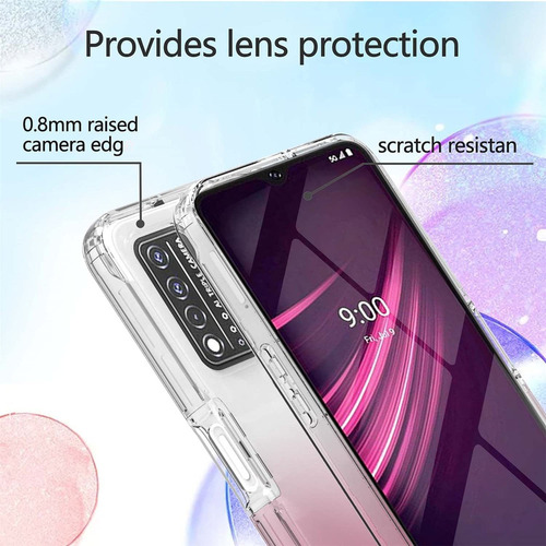 Funda De Teléfono Para T-mobile Revvl V+ 5g