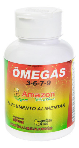 Óleo De Avestruzes 60 Cps Amazon Struthio