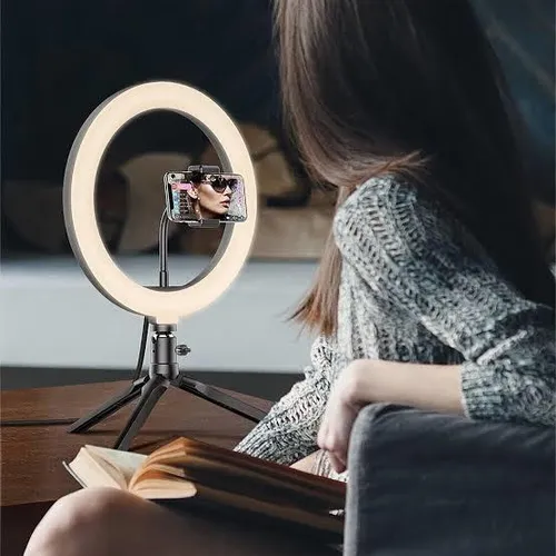 Aro De Luz Tripode 2.10 Cm Tripode De Mesa MercadoLibre