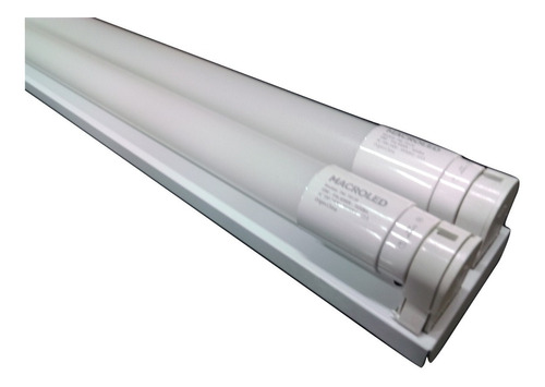 Liston Doble Tubo Led Interelec 2x18w 1,20mts Luz Fria