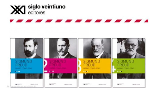 Obras Completas: Sigmund Freud 4 Tomos Siglo Xxi Argentina