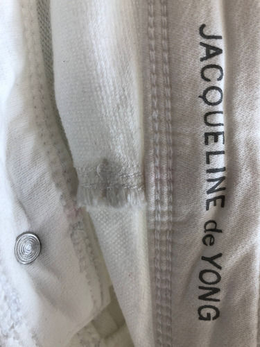 Shorts Jacqueline De Yong (color Blanco) Talla S (Usado)