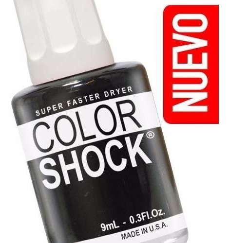 Esmalte Para Uñas Color Shock Negro Nice