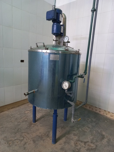 Pasteurizador Conico Tipo Marmita En Acero Inoxidable 120 Lt