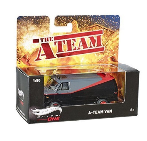 Auto Los Magnificos, Hotwheels, Escala 1/50 A- Team Van, Em5