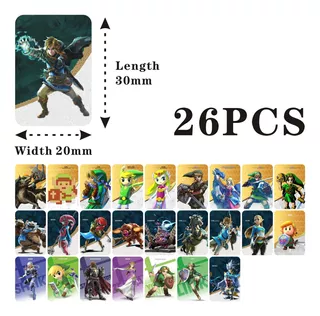 Se Vuela 24 Tarjetas Nfc Amiibo Por Zelda Breath Of The Wild