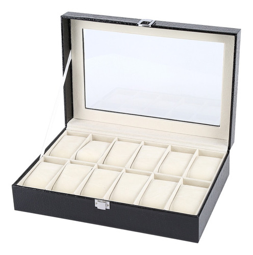 Caja Organizadora C/12 Almohadillas P/guardar Joyas, Relojes