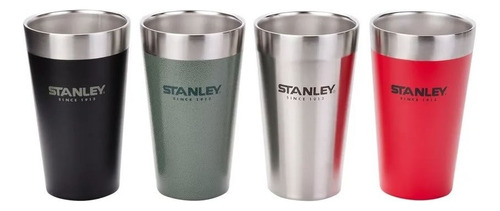 Set De Vasos Termicos Stanley Pack X 4 473ml Color Colores Liso