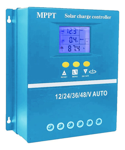 Controlador De Carga Solar Mppt De 80 A, 12 V, 24 V, 36 V, 4