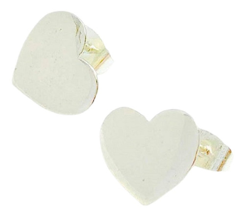 Aros De Corazón De Plata 925 Regalo Ideal Ar 305