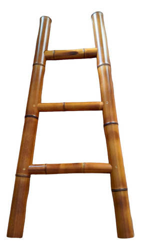 Escalera Perchero Macetero De Bambú Casa Adorno / 110cm Alto