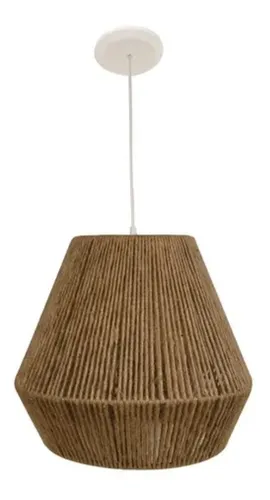 comprar Lámpara Colgante  Vintage Hilo Yute 1 Luz