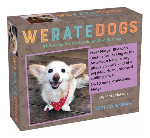 Weratedogs 2021 Day-to-day Calendar Nuevo