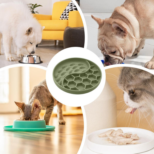 Tazón De Comida Para Perros De Alimentación Lenta Tazón De C