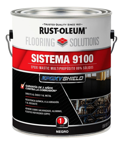 Sistema 9100 Rust Oleum Pintura Epox Autoimprimante 7.57 Lt