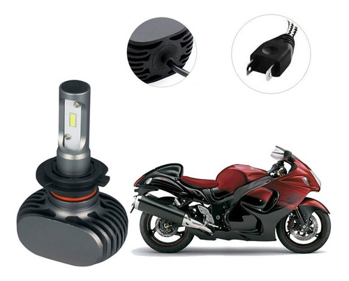 Lâmpada Ultra Led Farol Baixo Moto Gsx 1300 R Hayabusa 2002