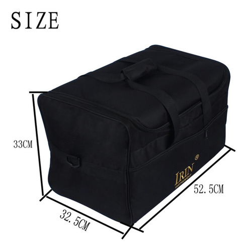 Bolsa À Prova D\'água Caixa Estojo Para Bateria Preto