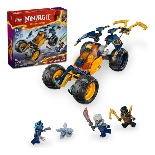 Lego Ninjago Buggy Todoterreno Ninja De Arin 71811 - 267 Pz