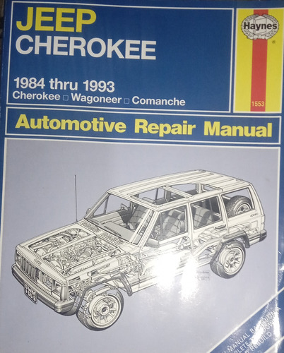 ©1993 Haynes Jeep Cherokee Libro Manual De Reparación De Aut