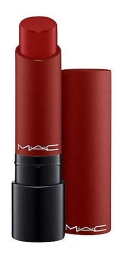 Labial MAC Liptensity Lipstick color marsala satinado