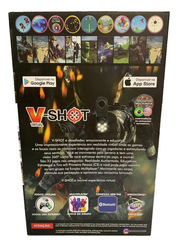 Simulador De Realidade Virtual V-shot 1001vs