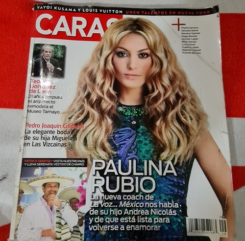 Paulina Rubio Revistas De Coleccion Caras Mexico