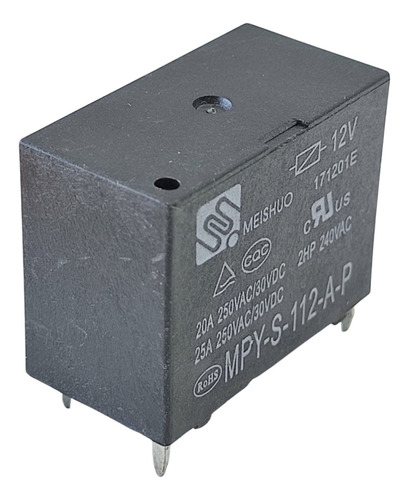 Relay 12v 25a Tipo 1a No Mpy-s-112-a-p