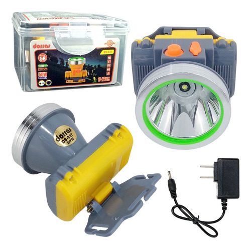 Lámpara Multifuncional Recargable Para Cabeza De 50 Watt