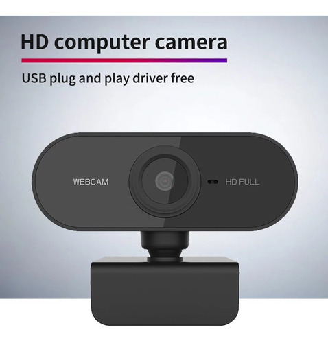 Web Cam Hd Camara Full Hd 1080p Usb Plug N Play Microfono