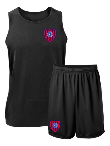 Conjunto Deportivo Musculosa + Short - San Lorenzo