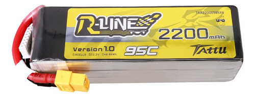 Bateria Lipo Tattu R-line 2200 Mah 22.2v 95c 6s Xt60 Drone 7