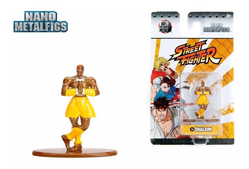 Figuras Street Fighter Ryu - Ken Metalicas - Nano Metal Fig
