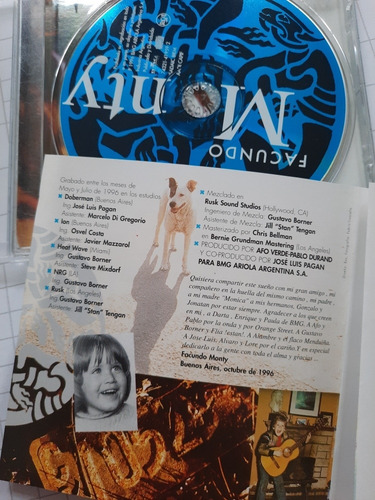 Facundo Monti - Voy A Dejarte Loca. Cd